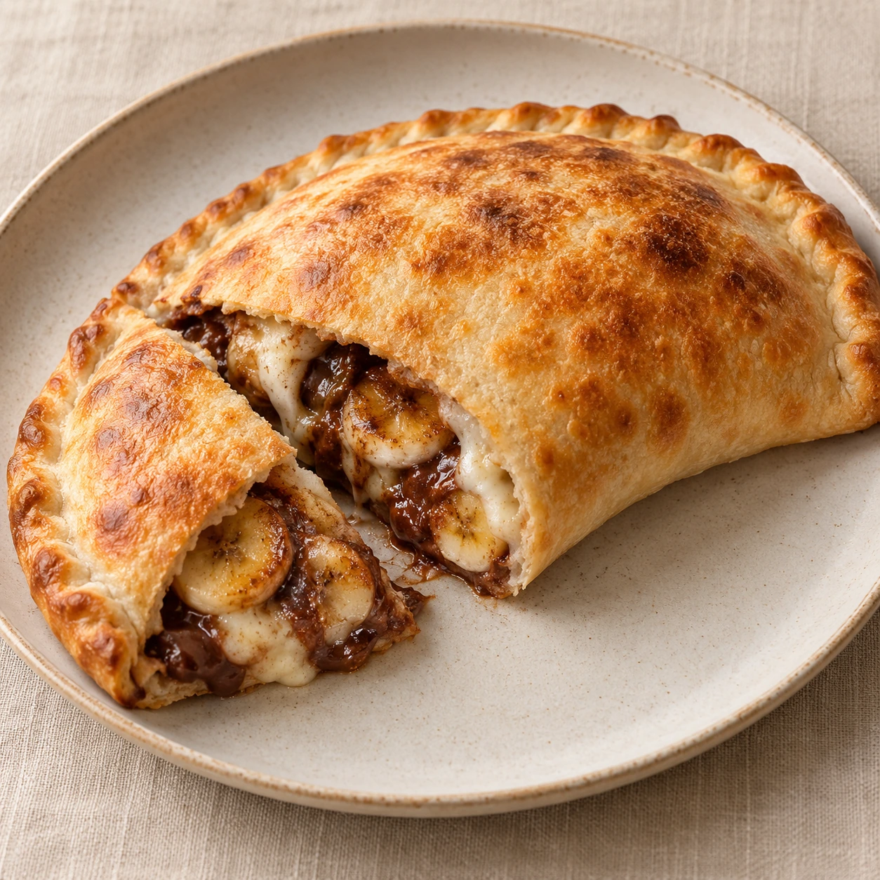 Imagem ilustrativa de calzone Banana