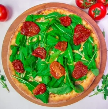 Imagem ilustrativa de pizza Tomates Secos