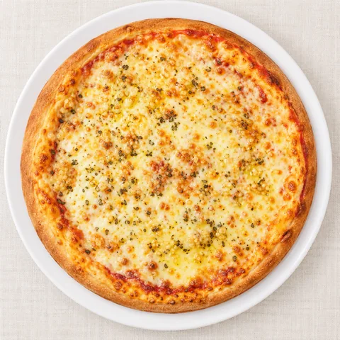Imagem ilustrativa de pizza Alho e Óleo